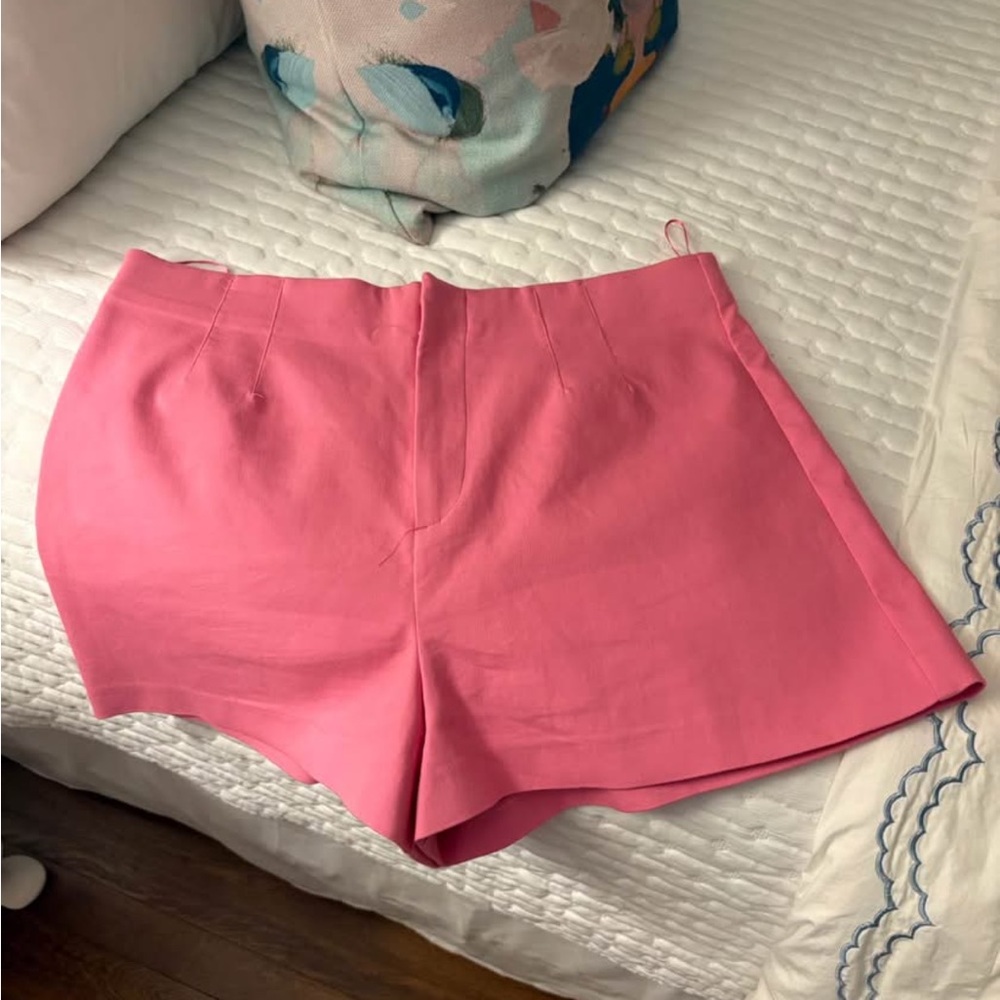 Zara Pink High Waist Shorts
